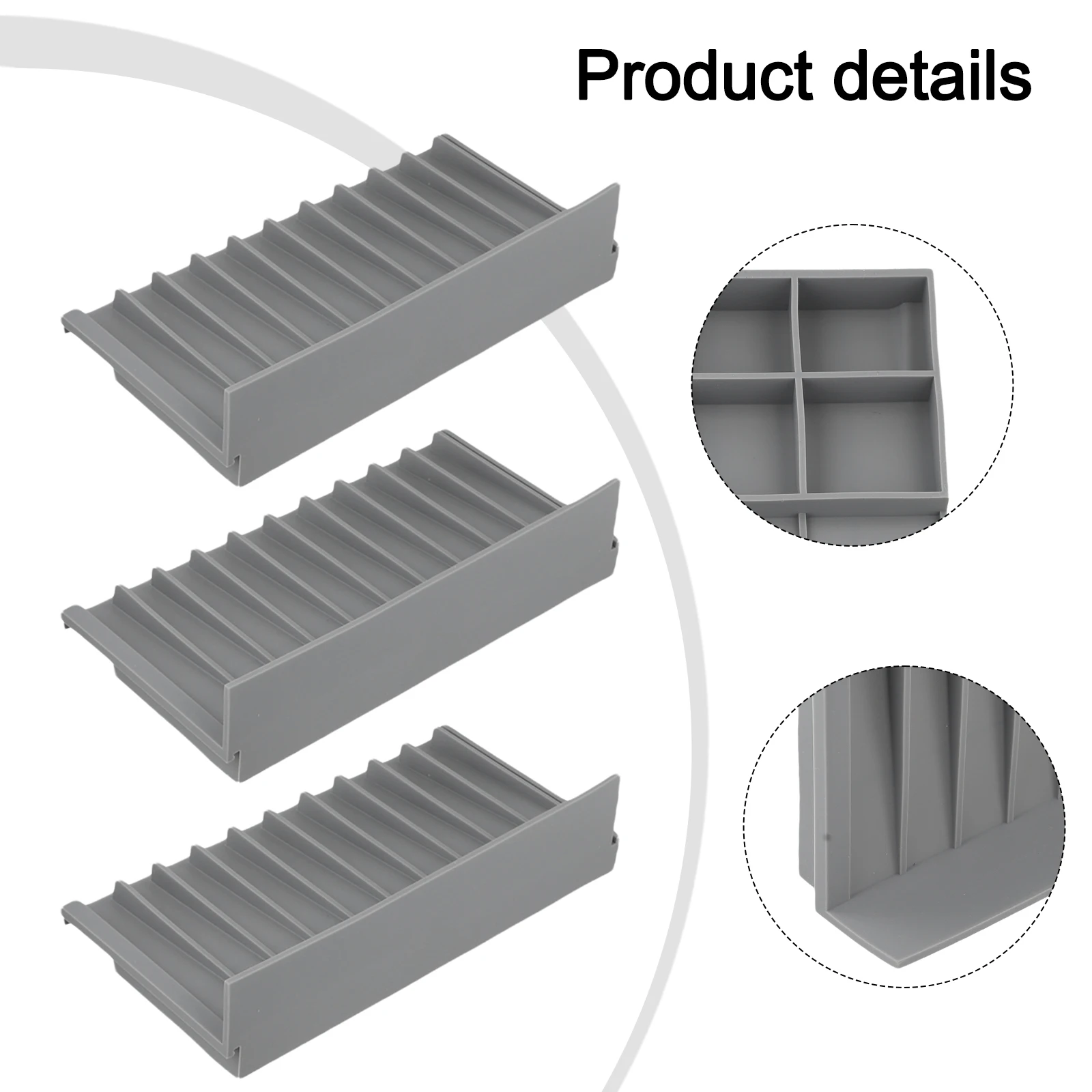 

Silicone Connectable Draining Mat for Faucet Area with Splash Guard Practical Tray to Keep Sink Counters Dry and Organized