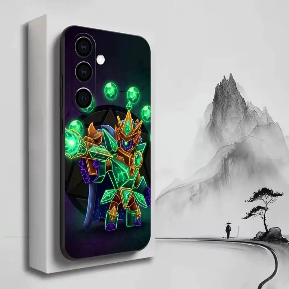 F-Funny game B-Brawl Stars-s Phone Case For Samsung A72,A53,A71,A70,A52,A73,A51,Silicone Black Soft - view 6