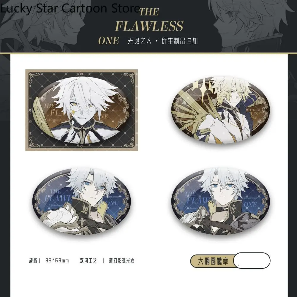 Honkai: 스타 레일 Phainon 아크릴 컬러 종이 배지 격자 카드 티켓 스텁 코스프레 컬렉션 게임 애니메이션 할로윈 선물