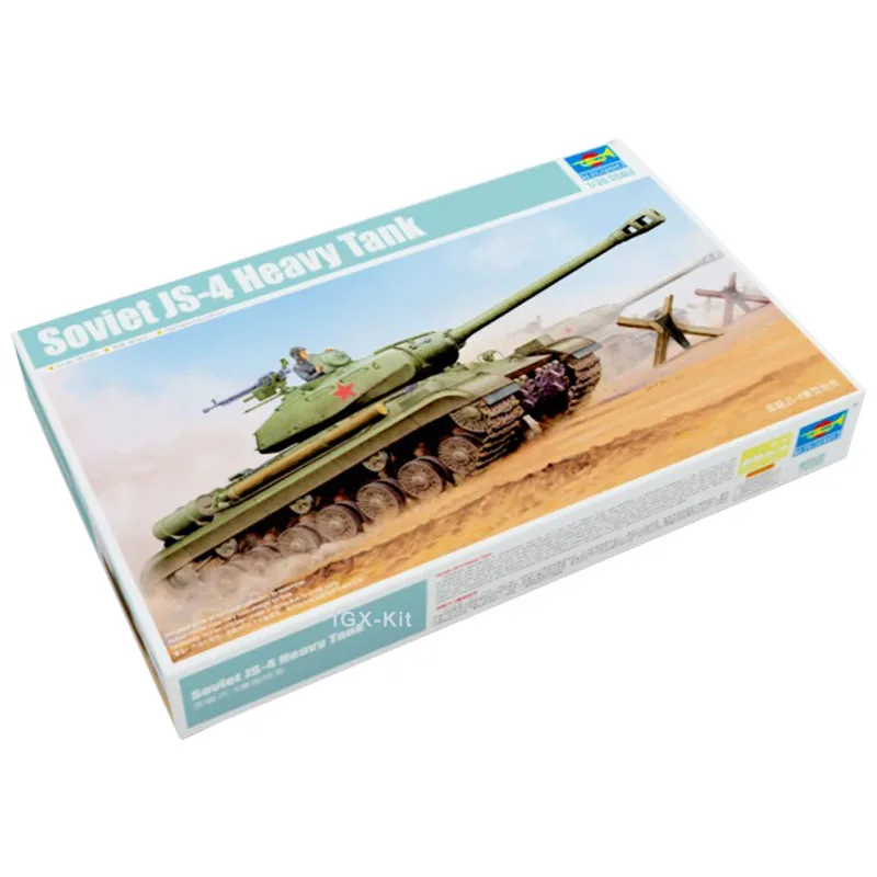 

Trumpeter 05573 1/35 Soviet JS-4 Heavy Tank Military Children Toy Display Handcraft Plastic Assembly Model Building Kit