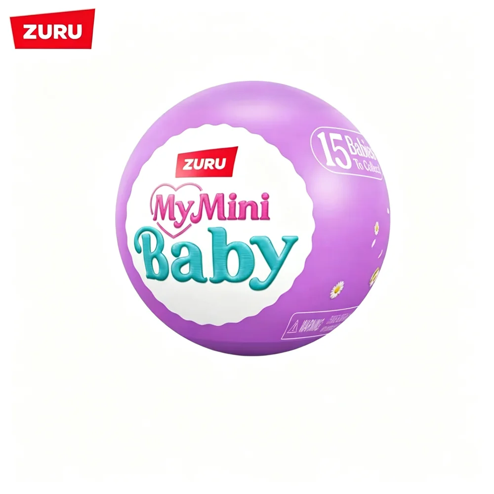 Echte ZURU 5 Surprise Baby Ball Series 2 Babywagen- en wiegset, speelgoed, kinderverjaardagscadeau