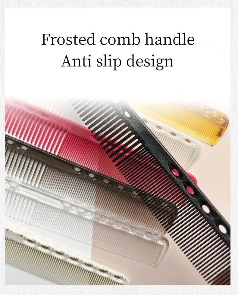Friseur Friseur Kämme Friseur Haar Schneiden Kamm Friseur Professionelle Haarschnitt Haarbürste Friseur Salon Styling Werkzeuge – Detail 6