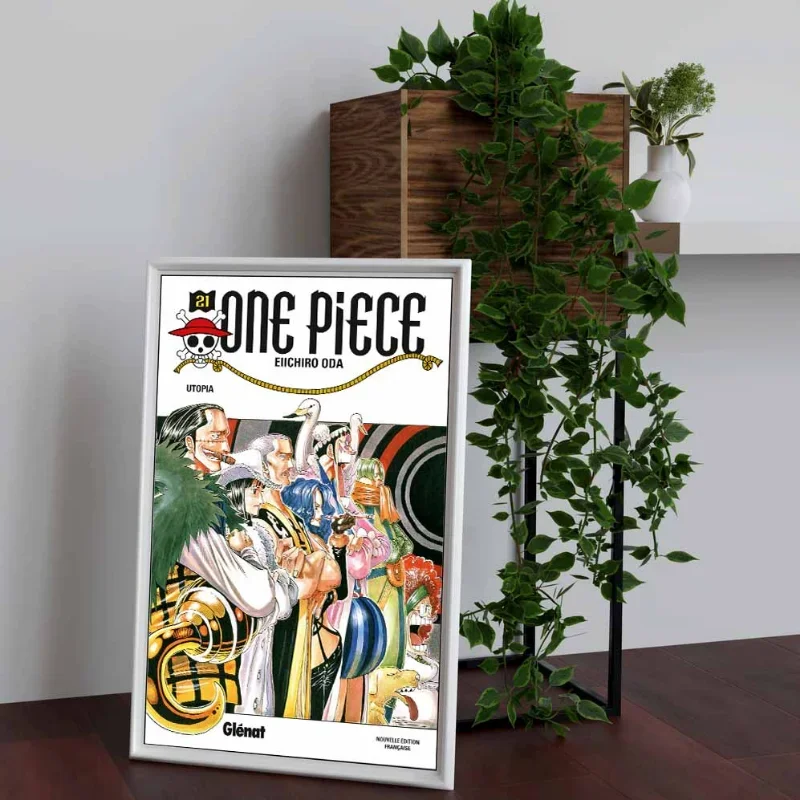 Anime Collect The Cover Pages of The One Piece Poster Wall Bartolomeo Art Japanese Cartoon Canvas Painting  Decor Room No Frame