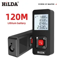 HILDA Laser Rangefinder Distance Meter Rangefinder Laser Tape Range Finder Building лазерный дальномер 120M /100M/50M