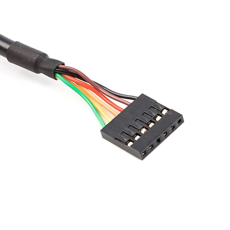 TTL-232R-3V3 TTL-232R-5V USB à TTL Serial Converter Cable FTDI Chipset FT232ATV USB à 3.3v 5v TTL UART Serial Download Cable