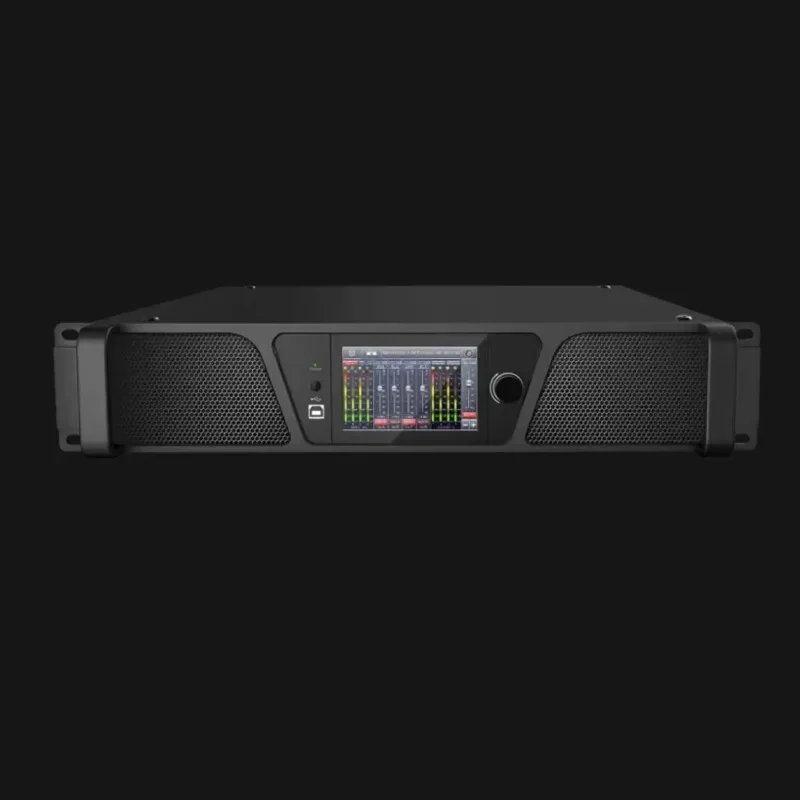 Multifunctional Amplifier pa Audio System with DSP Digital Processor Network Digital Power Amplifier