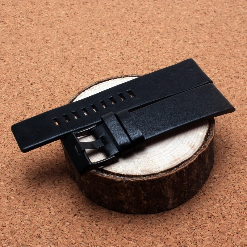 For DIESEL Genuine Leather Strap Bracelet DZ7311 DZ7332 DZ7314 DZ1405 DZ4323 Watch Band Black Brown 22mm 24mm 26mm 28mm 30mm