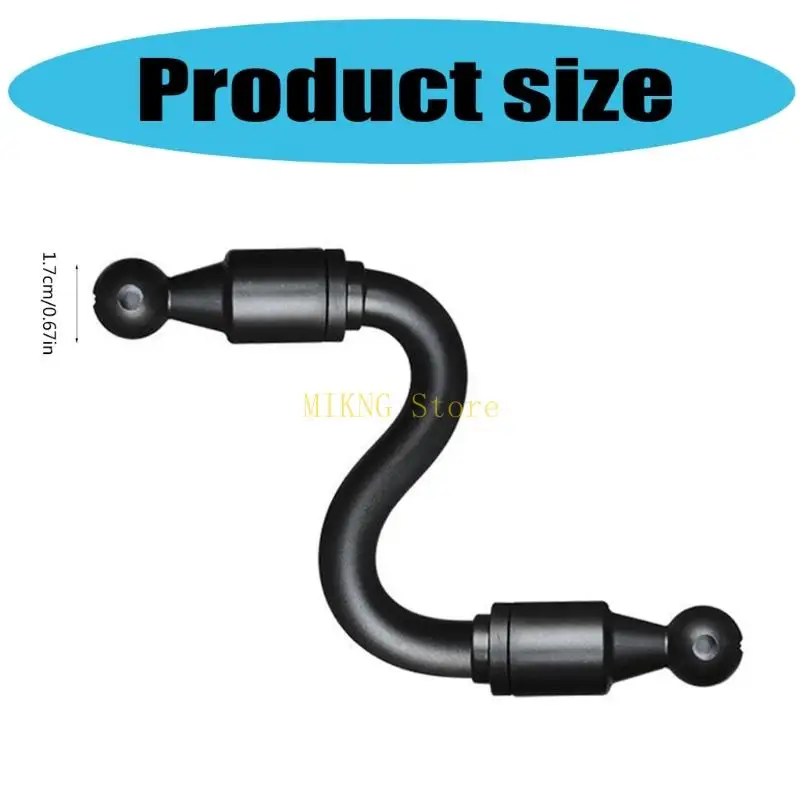 車の電話ホルダーのためのダブルボールソケット取り付けアーム17mmボールアダプターエクステンションベストセール