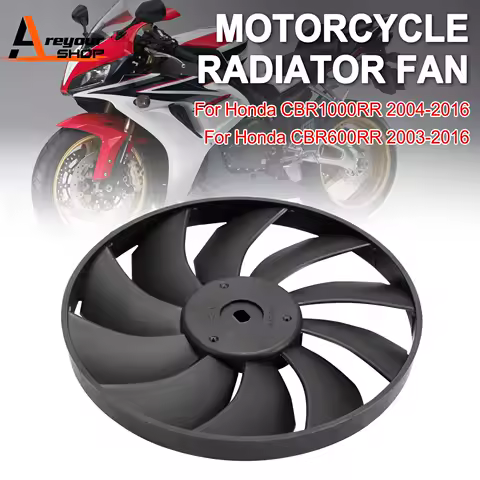 Engine Radiator Cooling Fan Blade for Honda CBR1000RR 2004-2016 CBR600RR 2003-2016