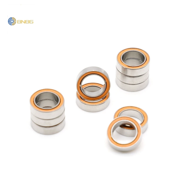 1Pcs 8X12X3.5  SMR128 2RS Ceramic Bearing Hybrid Ceramic Bearing Without Grease Fast Turning