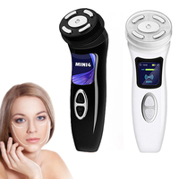 MINI HIFU 4th Generation Lifting Machine EMS Warm Ultrasound Facial Eye Massage Instrument Skin Firm Home Use Spa Beauty Devices