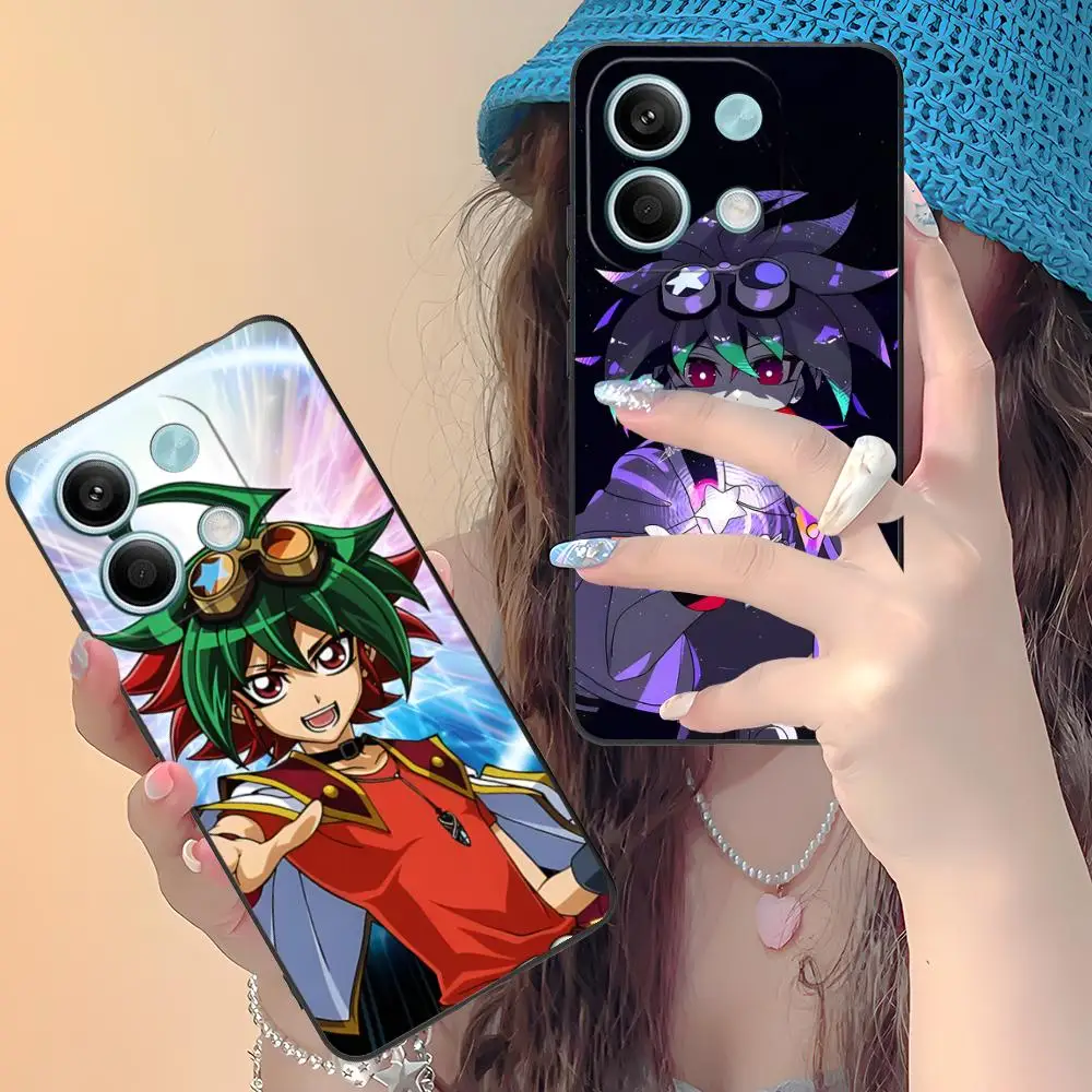 Yugioh Yuya Sakaki حافظة هاتف محمول لهاتف Xiaomi Redmi Note 14 13 12 11 S Pro Plus 4G 5G غطاء طباعة ملون هاتف ذكي جميل #5
