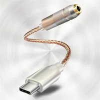 Amplificateur d'écouteurs HiFi DAC de Type C à 3.5mm, décodeur Audio USB C, adaptateur d'ampli, puce CB1200AU, carte son, décodeur numérique pour Android 4