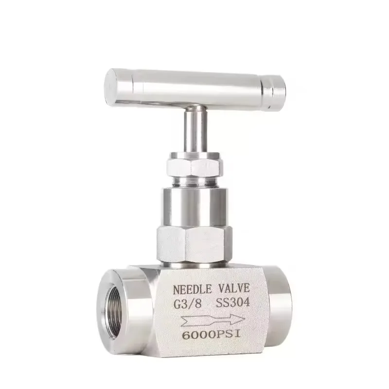 High Pressure Needle Valve (304/316L Stainless Steel) - 1/8