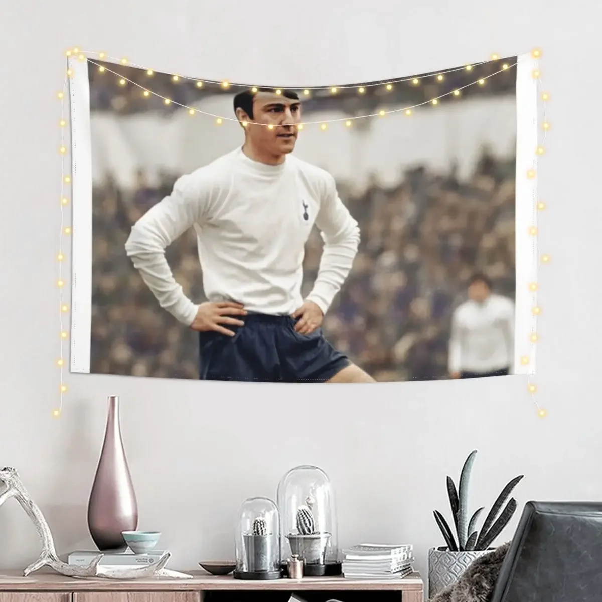 Jimmy Greaves goal machine Tapestry Wall Mural Wallpaper Wall Decoration Luxury Living Room Decoration Tapestry