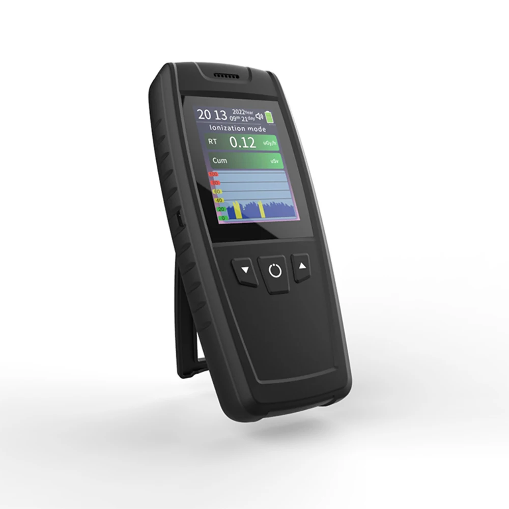 High Accuracy Handheld Geiger Counter Beta Gamma X Ray Data Tester Nuclear Radiation Detector Meter Customizable OEM Support