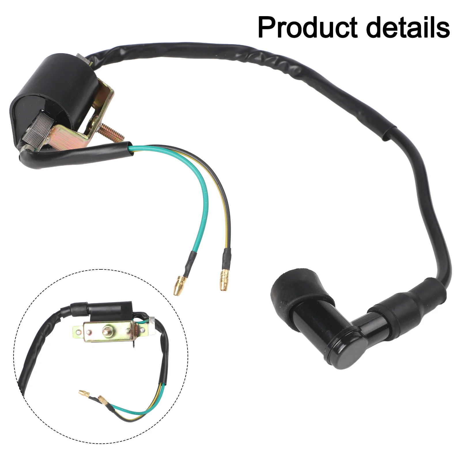 12V Ignition Coil for Various Dirt Bikes and For ATVs Compatibility with For 50CC 70CC 90CC For 110CC and 125CC