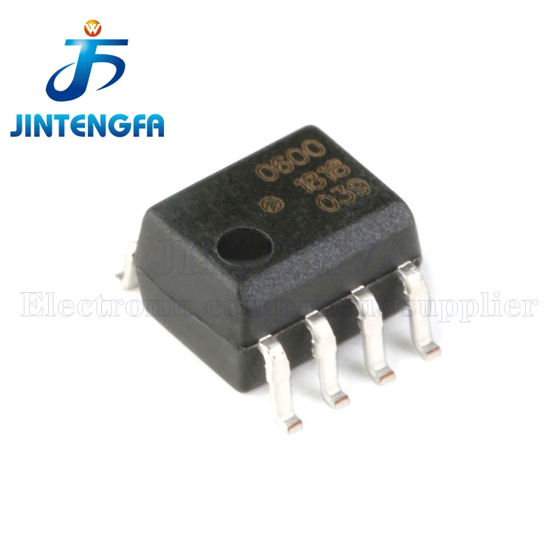 5PCS HCPL-0600 HCPL-0600-500E HCPL0600 SOIC-8 SMD High Speed Optocouplers IC 6N137 Small size Original Product