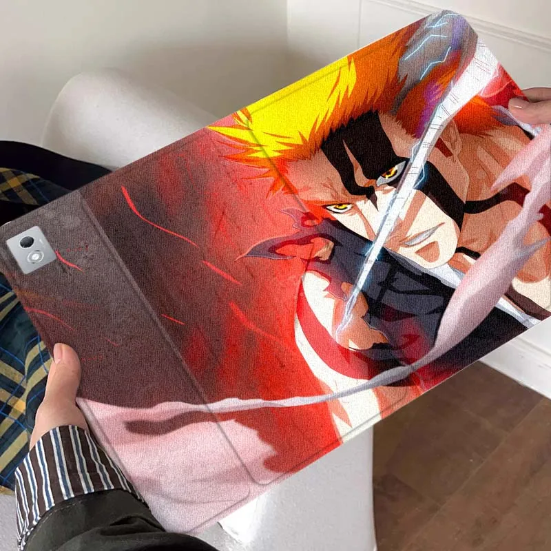

Чехол для планшета Anime Bleach Shinigami Cool для Lenovo Pad Tab Legion Xiaoxin Y900 Y700 K10 M10 P11 3rd Pro GT Plus Gen