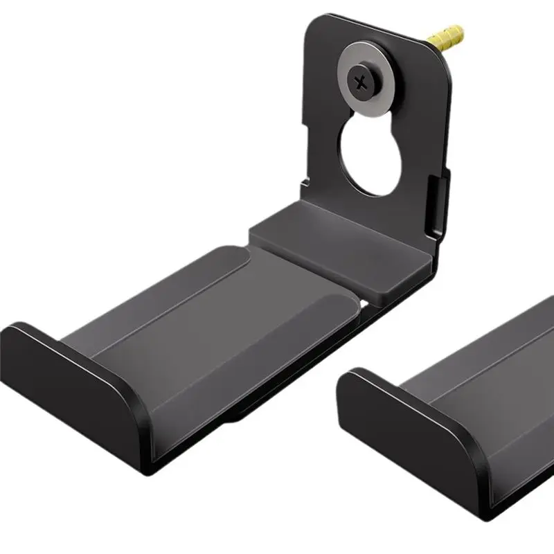 A98Z 2PCS Speaker Wall Mount Floating Rack For Heavy Duty Center Channel,Surround Sound Enhancements Speaker Hangers Holder