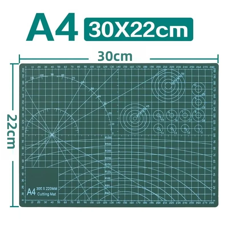 A3 PVC Cutting Mat Double-Sided Self-Healing Board Patchwork Tools set DIY Manual Craft Artist Cutting Knife Racket Kit