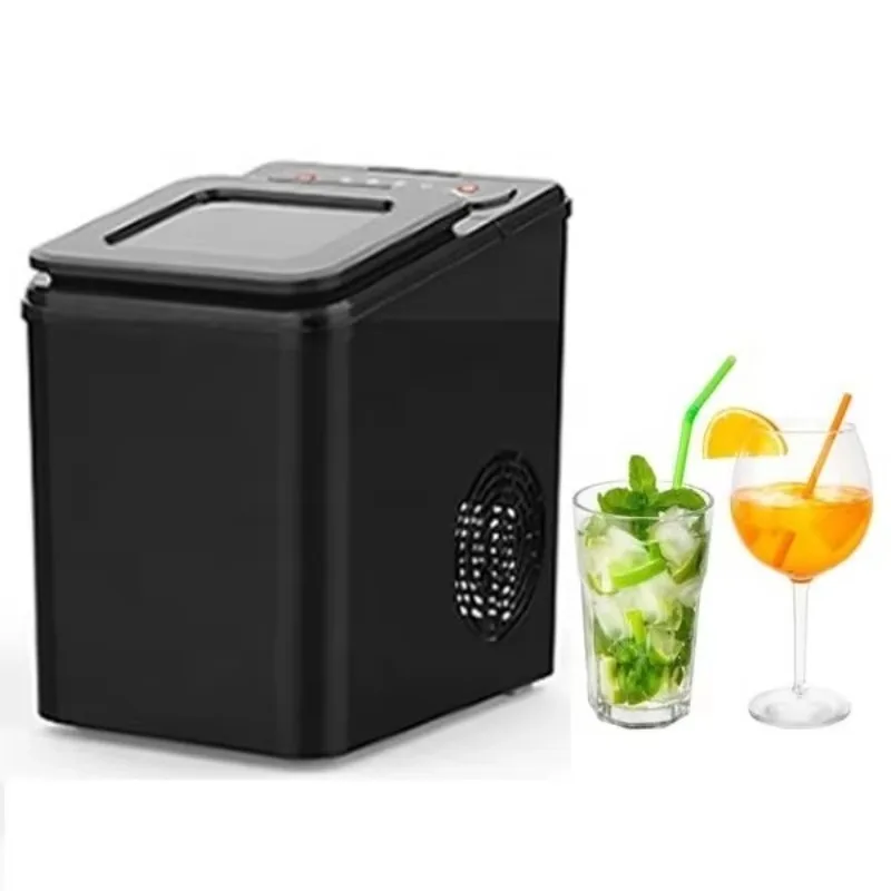 

Hot Sale Compact Mini Cube Block Portable Home Automatic Countertop Self-Cleaning Small 12v Bullet Ice Makers Making Machines