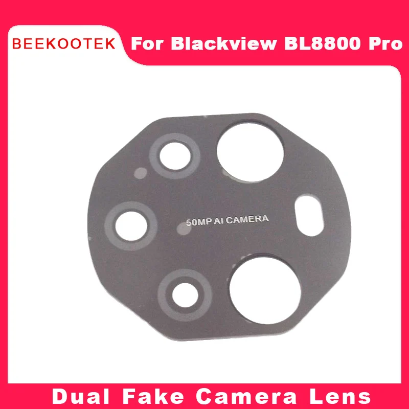 New Original Dual Camera Lens Rear Camera Lens Glass Cover Repair Accessories Parts For Blackview BL8800 Pro Smart Phone