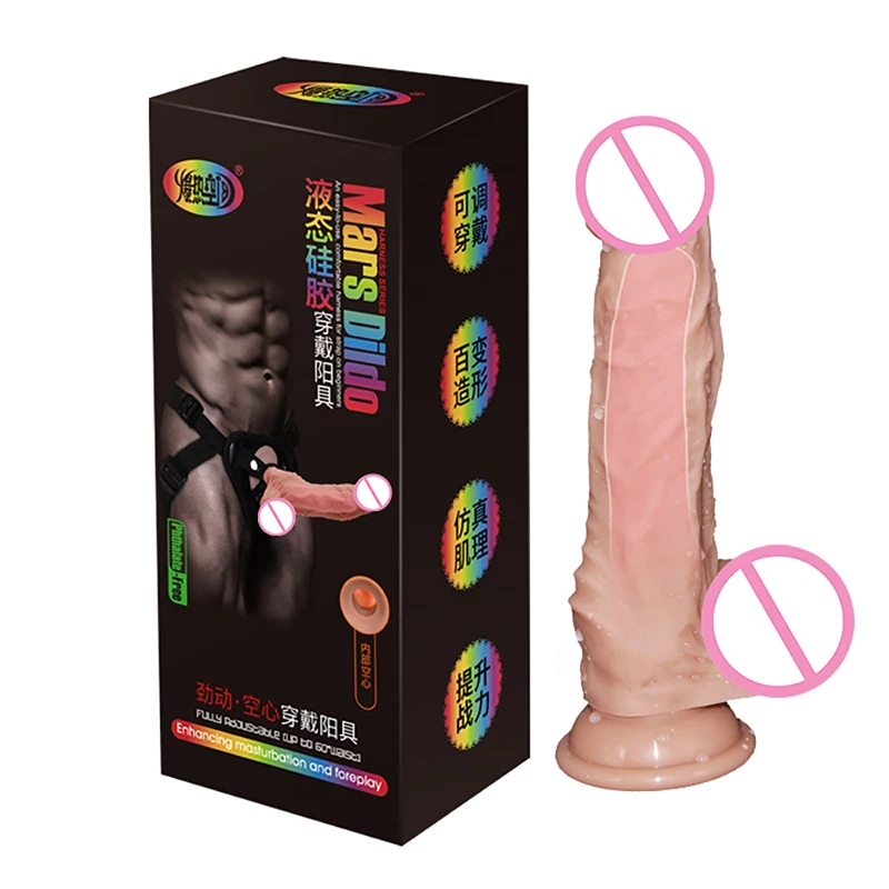 Strapon Dildo for Women Suction Cup Realistic Strap-On Dildo Huge Penis Belt Sexual Harness Strap On Anal Sex Toy for Lesbian