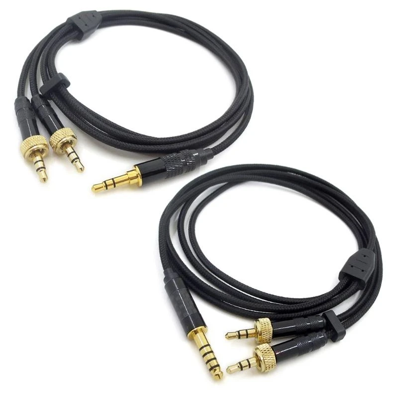 B0KF Replacement 3.5mm 4.4mm Earphone Aux Cable Cord Line for MDR-Z7 Z1R Z7M2 Gaming Headphone Phone Accessores
