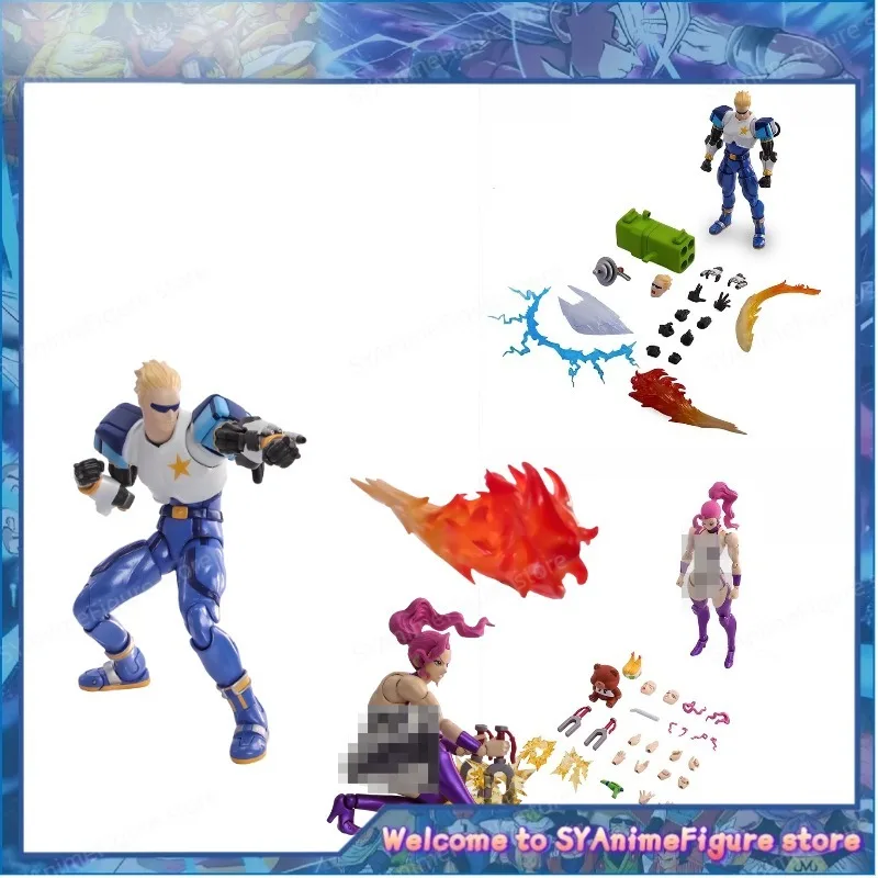 Pre-sale Lightning Dance Captain Carol Electric Girl Action Figure Hand Model Toy Collection Gift