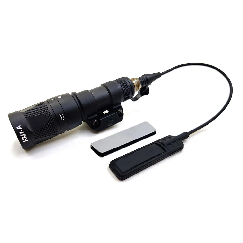 Imagem -06 - Luz Arma Branco Led Strobe Lanterna Tactical Hunting Acessórios se Encaixa 20 Milímetros Rail Sotac-m300v