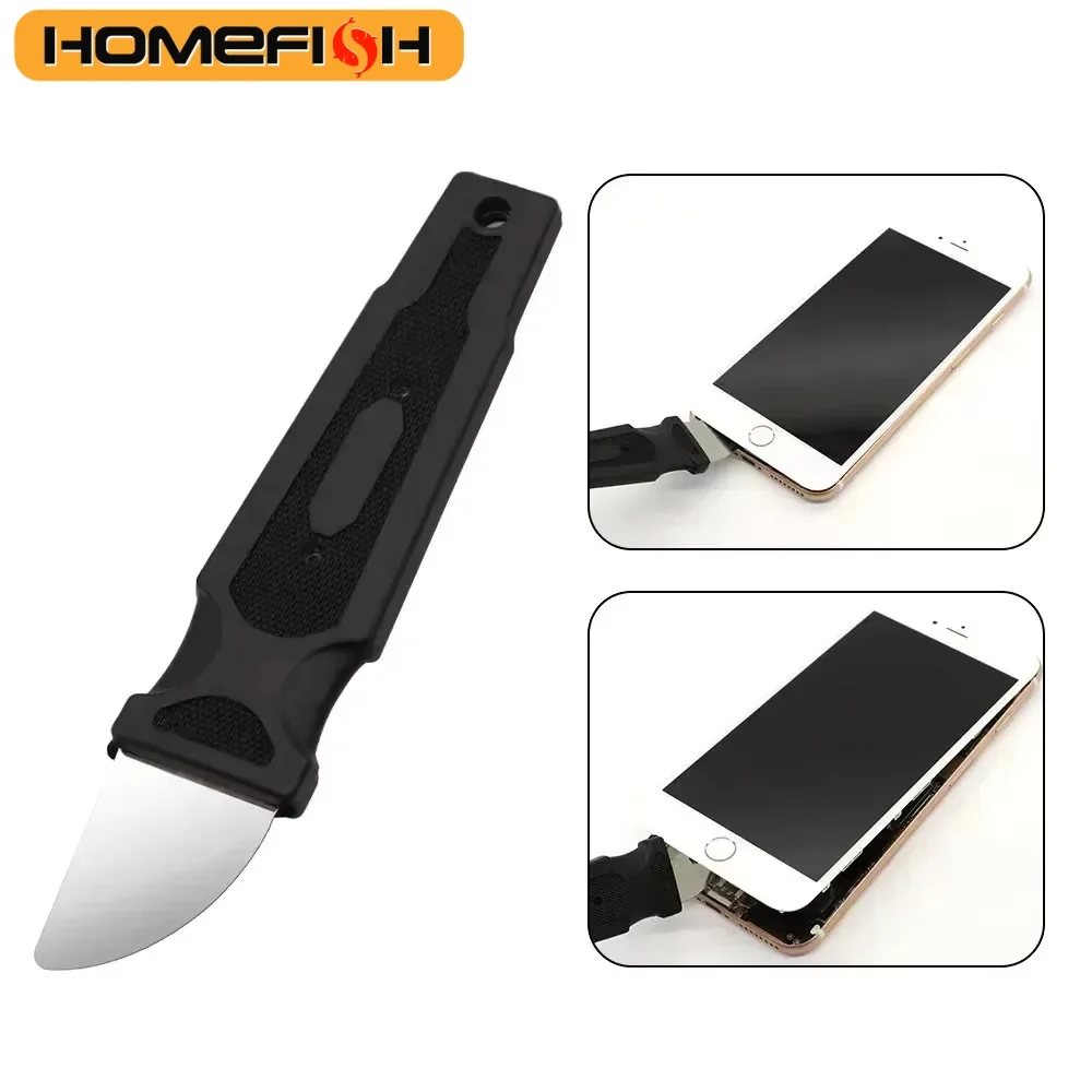 Stainless Steel Pry Bar for Mobile Phone Tablet Repair Boot Shell Disassembly Tool Metal Injection Molding Scraper