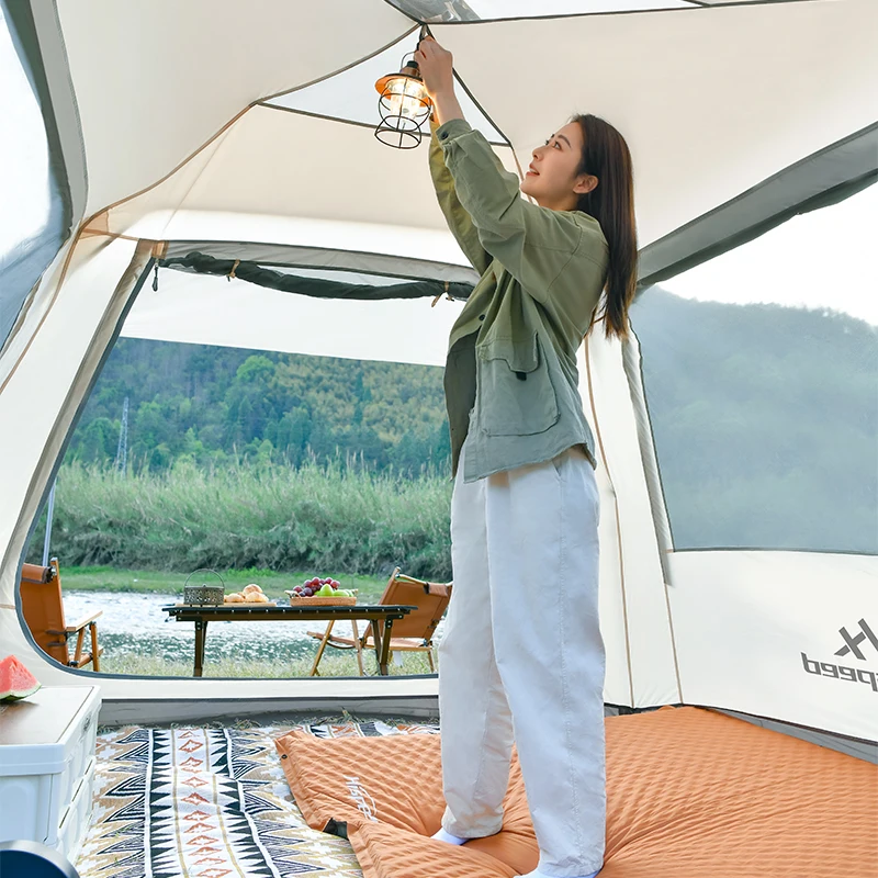 Modern Large Camping Tent Superior Water-Proof And Wear-Resistant Various Styles Pop-up Tent