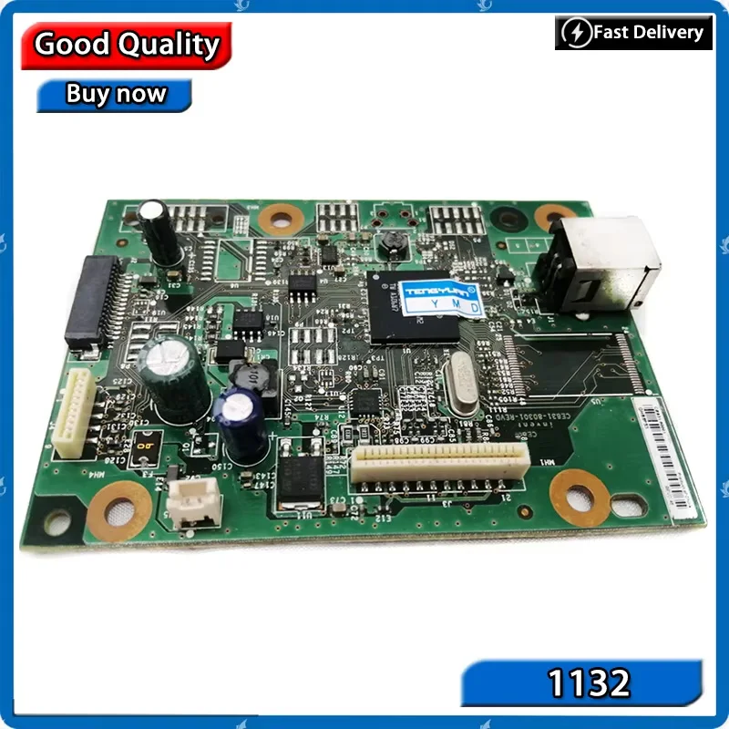 2X Original New CE831-60001 Formatter Board PCA Assy logic Main Board MainBoard mother board for HP M1136 M1132 1132 1136 M1130