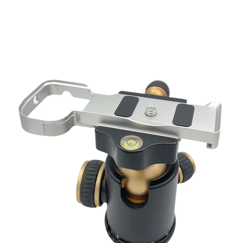 ABMF-Adaptor Pegangan Tangan Penyangga Pelat Rilis Cepat Kamera untuk Braket Kamera Sony ZVE10 Pelat Dasar Multifungsi