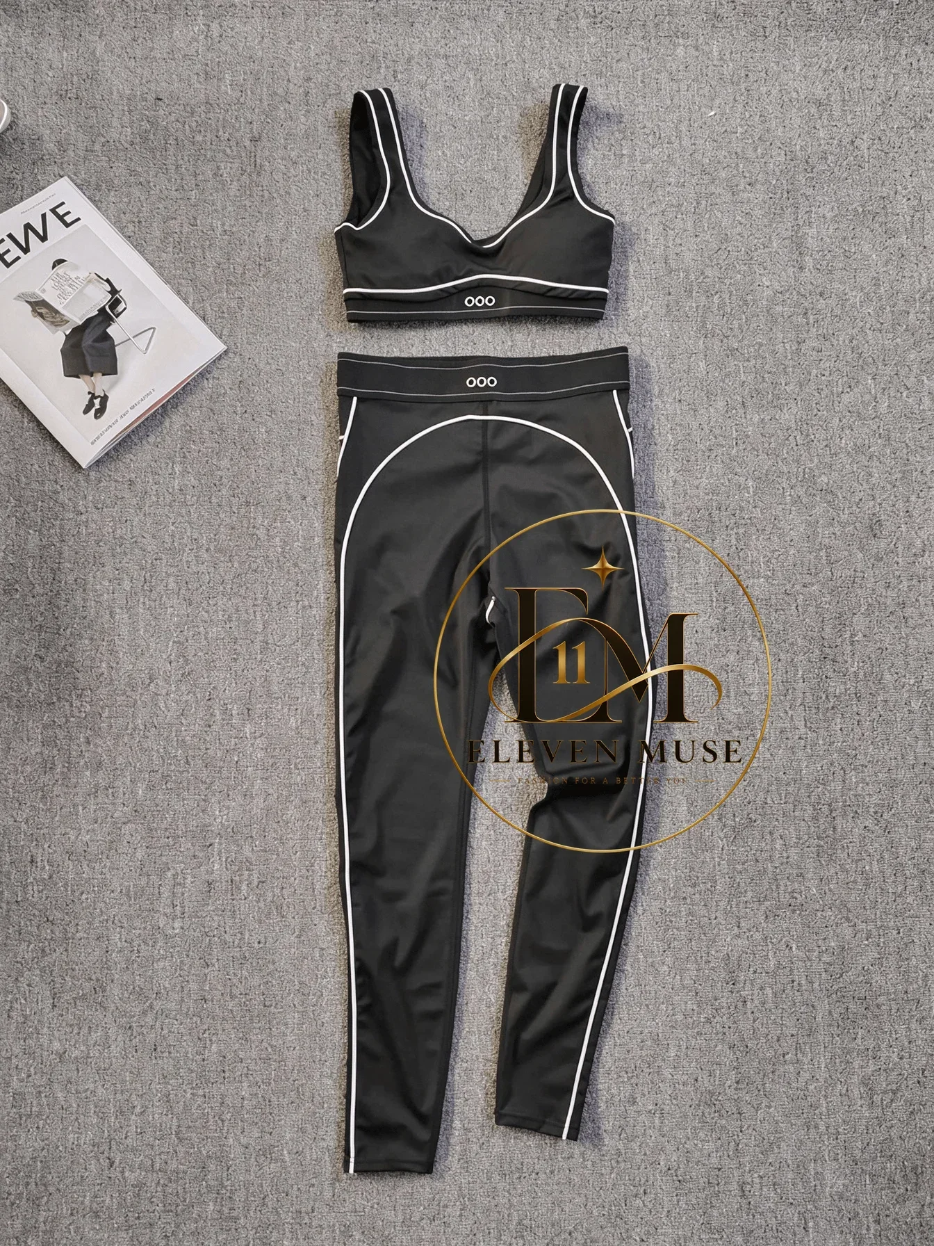 New European American Yoga Set Women Pilates Sports Fitness Nine Point Pants