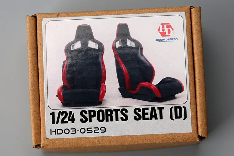 

HobbyDesign 1:24 Sports Seat Model D HD03-0529 Modifying and Assembling Model Accessories