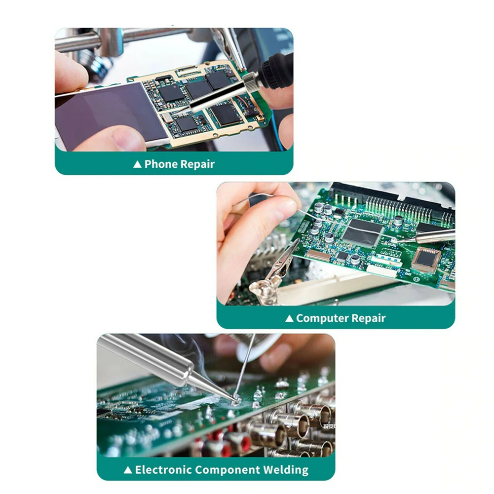 10 szt. Zestaw końcówki lutownicze 900M T-B bez ołowiu do stacji przeróbek spawacza osprzęt elektryczny specjalnej końcówki lutownicy