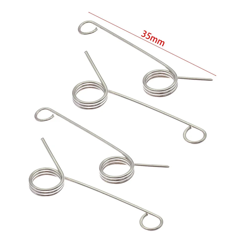 -A89Z Kit de atualização de mola de torção 4 unidades para acessórios de caixa de câmbio traseira de carro 1/10 TAMIYA CW01 RC