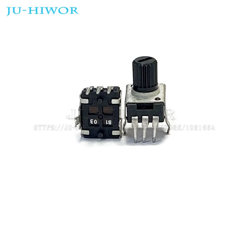 10pcs RV09 0932 3Pin Vertical Potentiometer 7.5mm Handle 1K 2K 5K 10K 50K 100K 1M Adjustable Resistor Potentiometer Switches