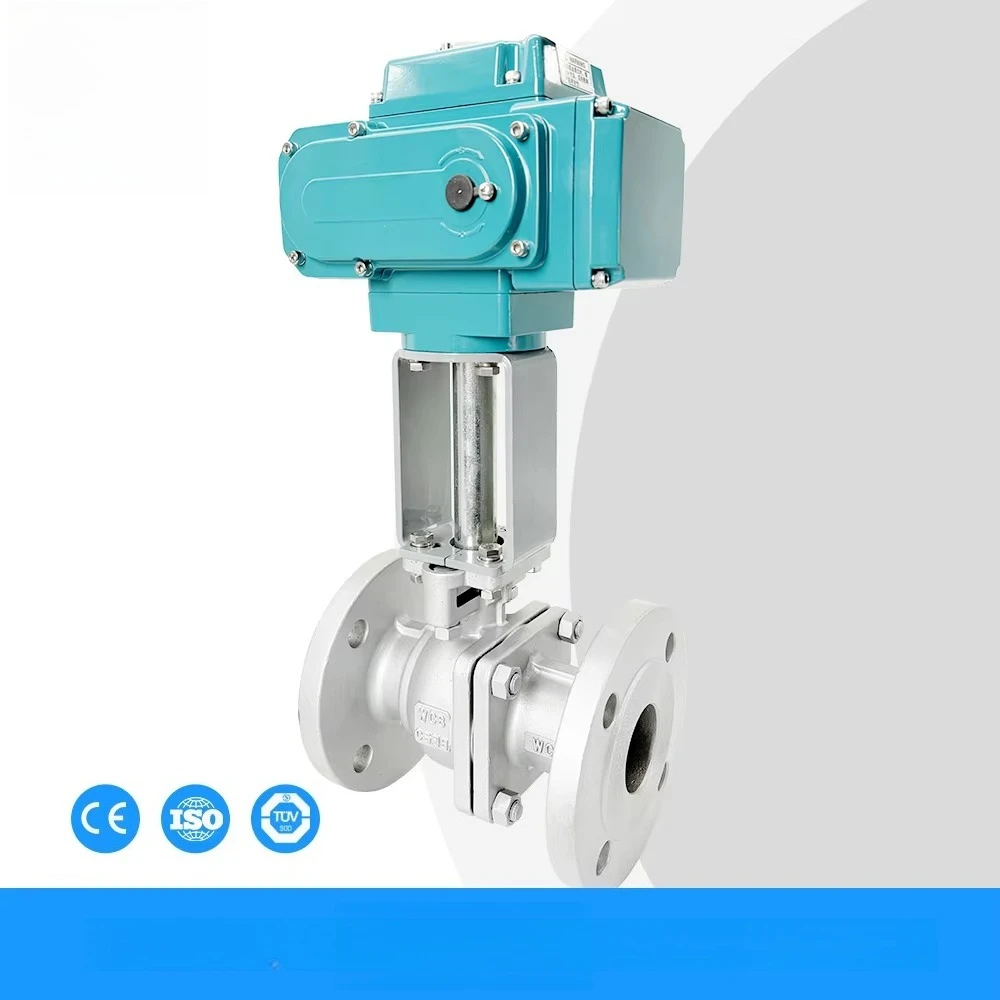 Flanged Electric High Temperature Stainless Steel 304/316/316L Valves Fast Delivery