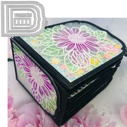 Alinacutle Metal Cutting Dies Cut Flag Banner Nesting Frame Photo Album Scrapbooking Paper Craft Card Making Party Decoration