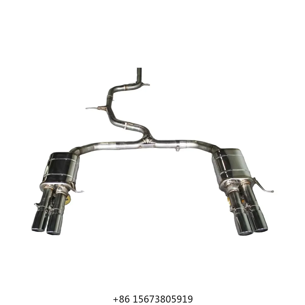 

OEM Performance Catback Exhaust Pipes for B7/B8 2.0/3.0T Valvetronic Stainless Steel Muffler Exhaust SystemsCustomed