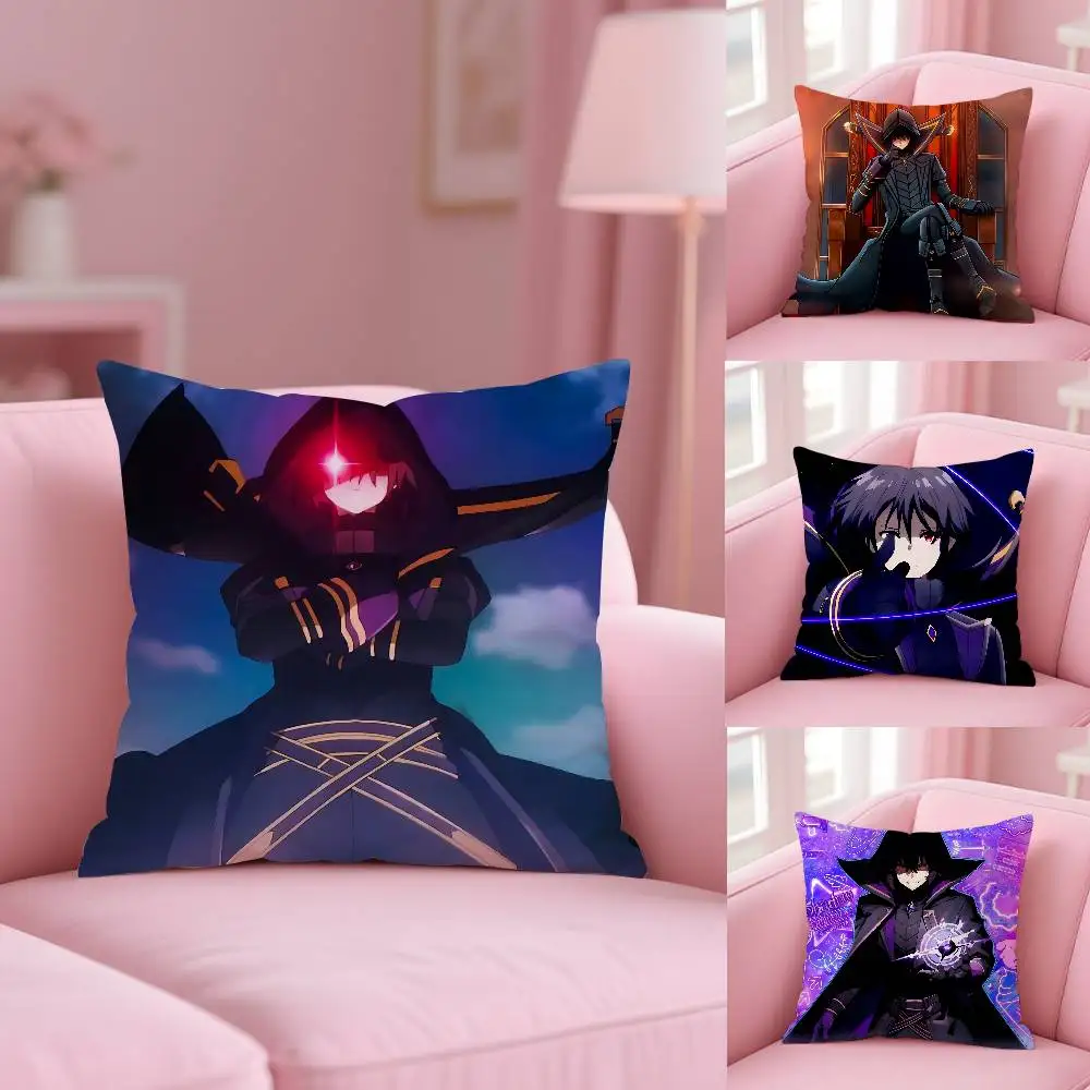 EminenceIn Shadow أنيمي كيس وسادة نمط مطبوعة المخدة لغرفة المعيشة غطاء وسادة أريكة وديكور غرفة نوم