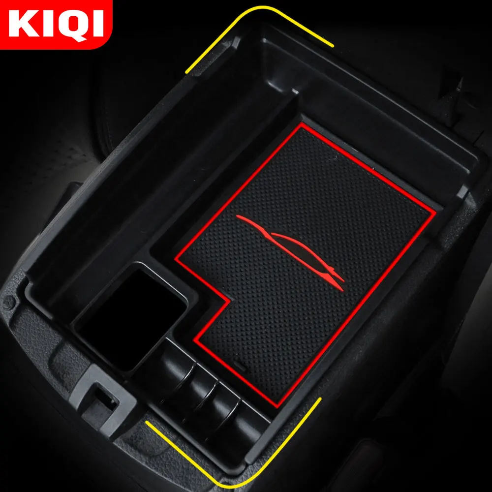 

KIQI Car Central Storage Armrest Box for Nissan X-trail X Trail Xtrail T32 Rogue 2014 - 2021 Arm Rest Storage Box Accessories