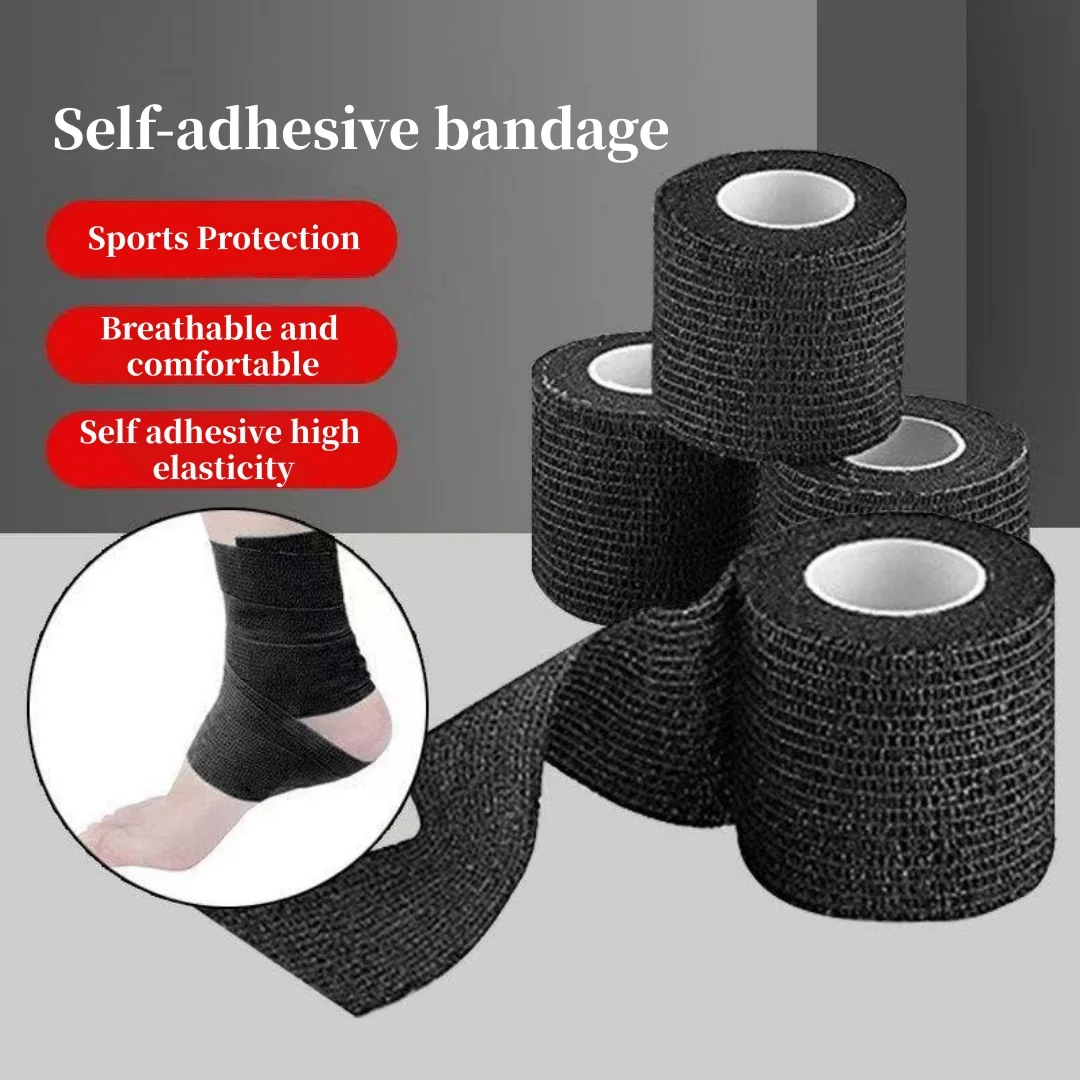 Self adhesive bandage pack，elastic adhesive bandage pack, suitable for sports, wrist, ankle, and veterinary bags, grip strap
