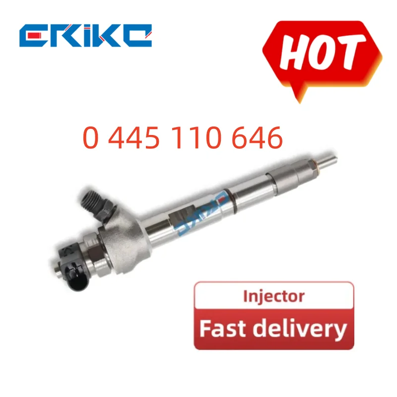 

China New Made 0445110646 Fuel Dispenser Injector 0445 110 646 Fuel Diesel Injector 0 445 110 646 for CNFA CNFB