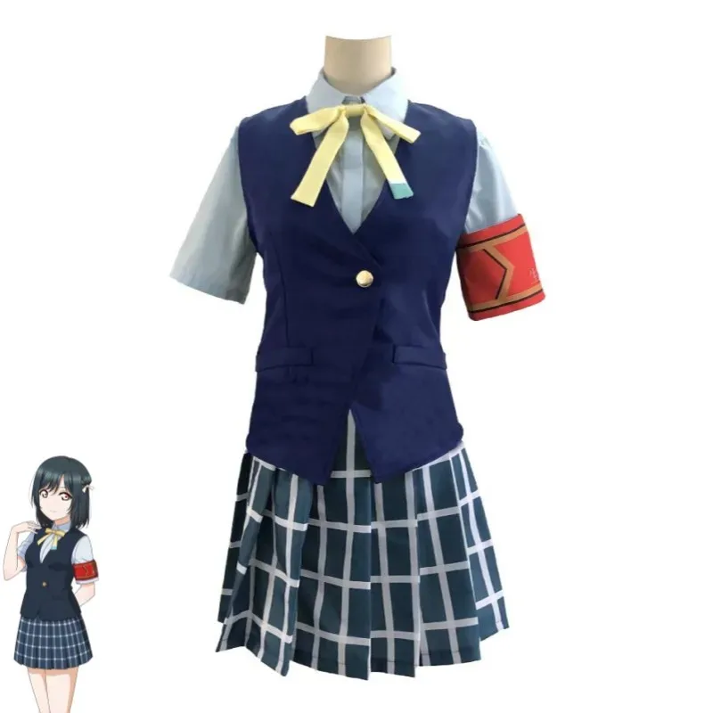

CyAnime Takasaki Yu Ousaka Osaka Shizuku Mifune Shioriko LoveLive Love Live! Костюм для косплея Nijigasaki High School Idol Club Su