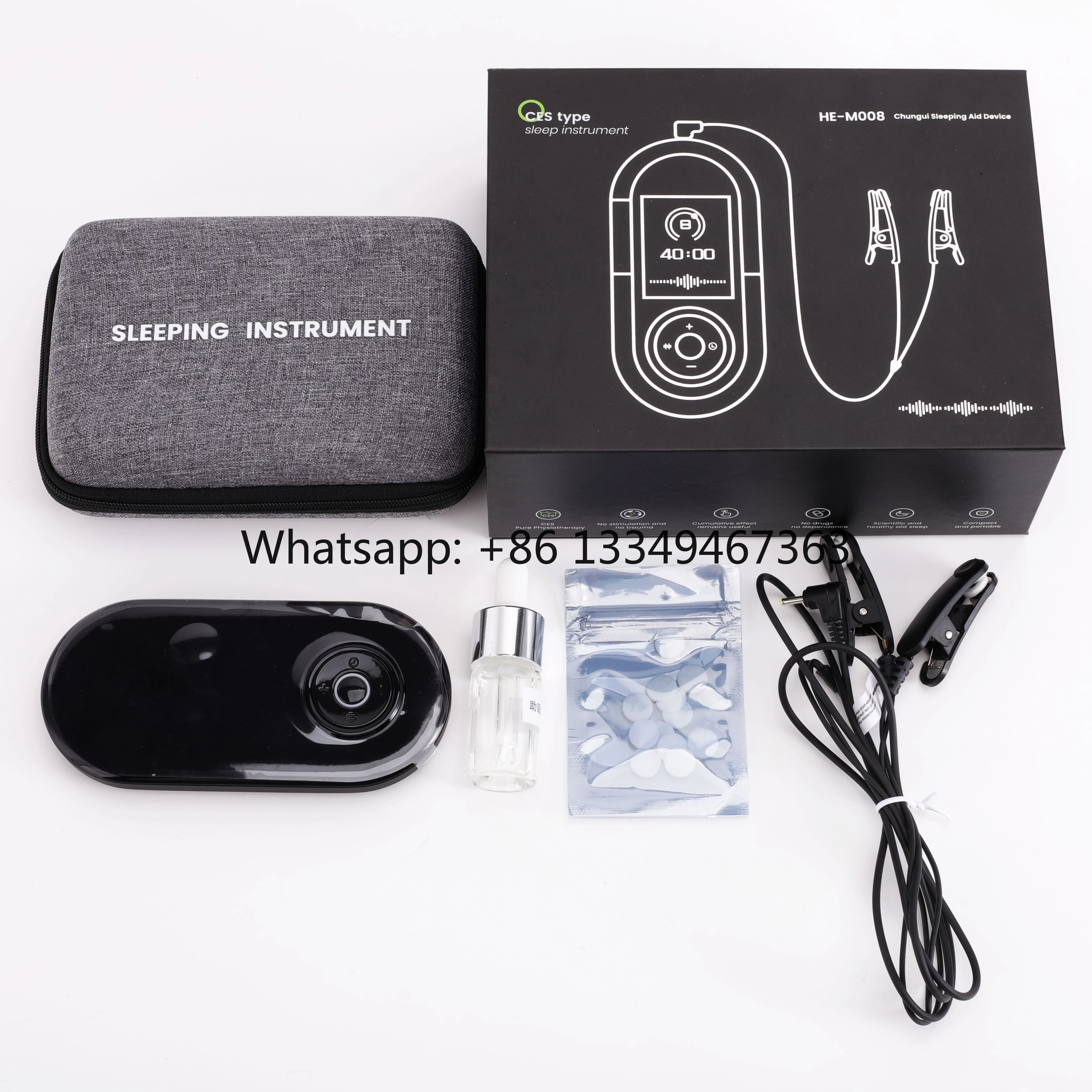 EMS Pulse Home Use Improve Sleep Improve Sleep Quality Ear Clip Sleep Aid Device