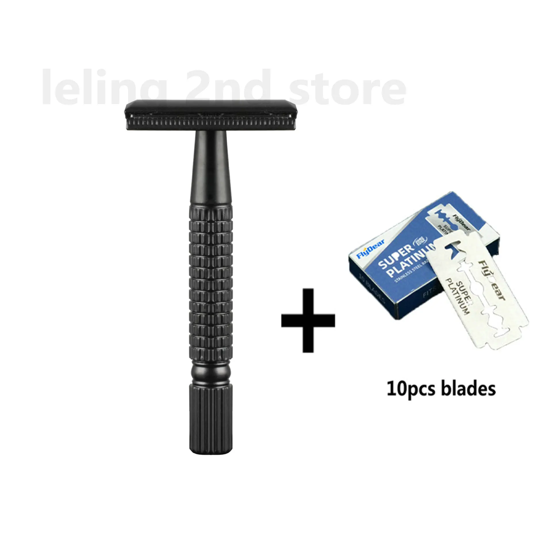 New Men's Metal Safety Razor Sharpness Shaver Classic Styling Quick Replacement Blade Safe Shaving Beard